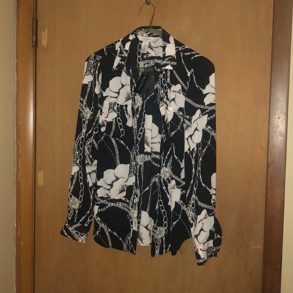 Black house WhiteMarket blouse